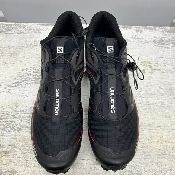 Salomon S-Lab Speed: Unleash Performance and Style in Black/Racing Red - Picture 5 of 8